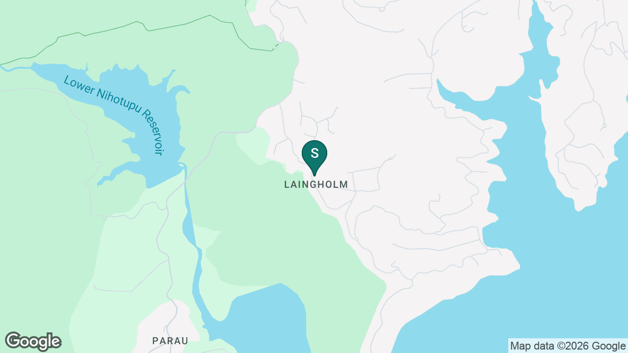 Laingholm School static school zone map