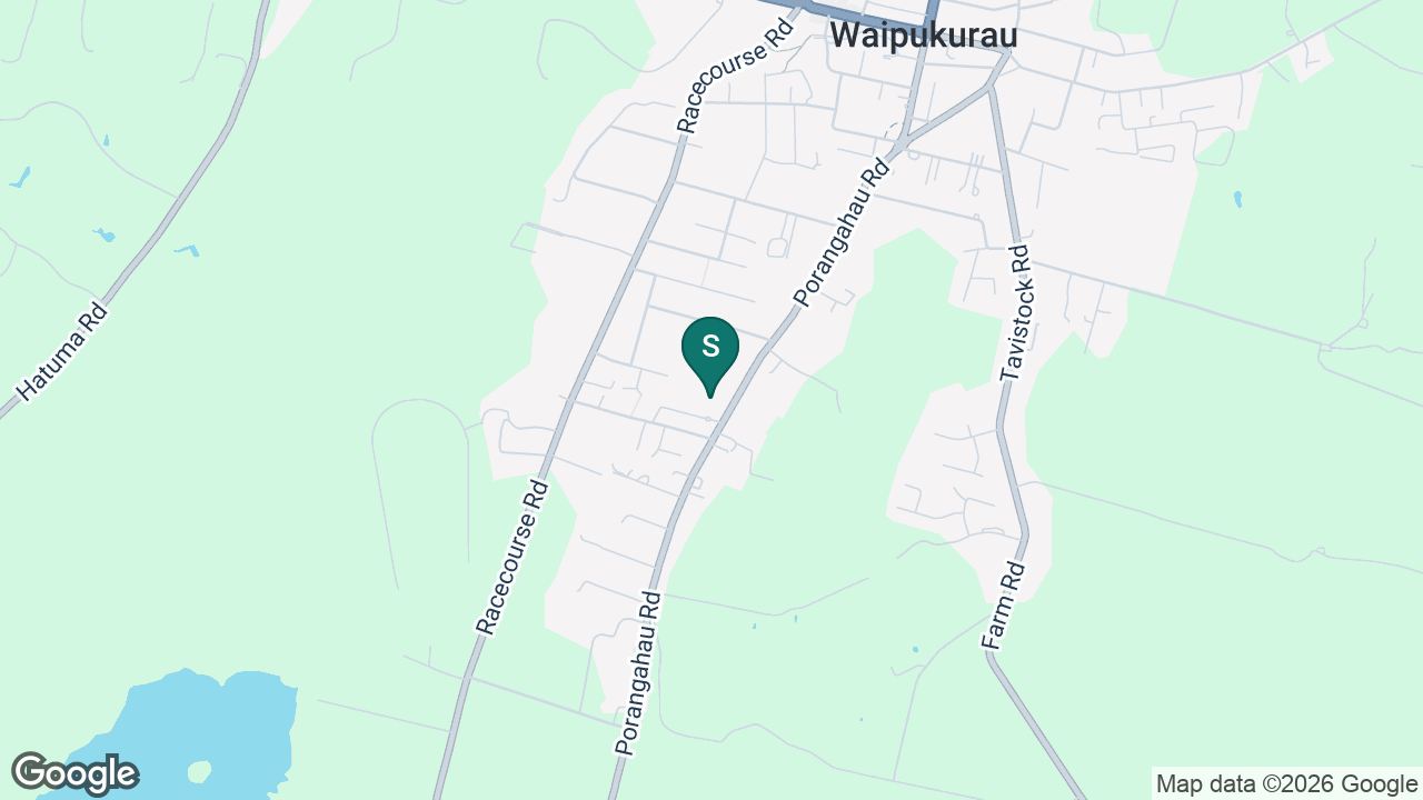 The Terrace School (Waipukurau) static school zone map