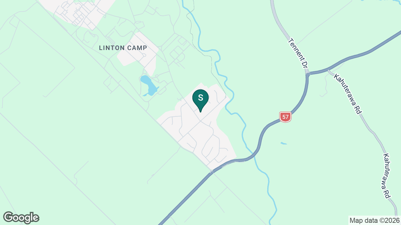 Linton Camp School static school zone map