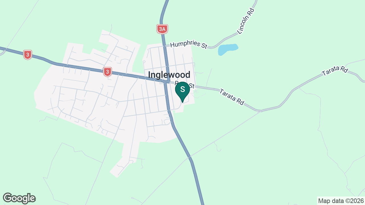 St Patrick's School (Inglewood) static school zone map
