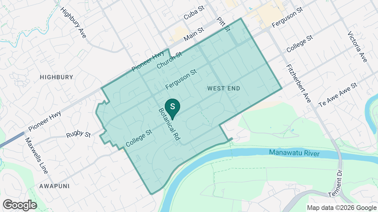 West End School (P North) static school zone map