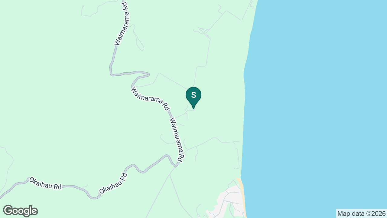 Waimarama School static school zone map