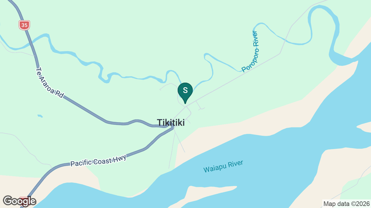 Tikitiki School static school zone map