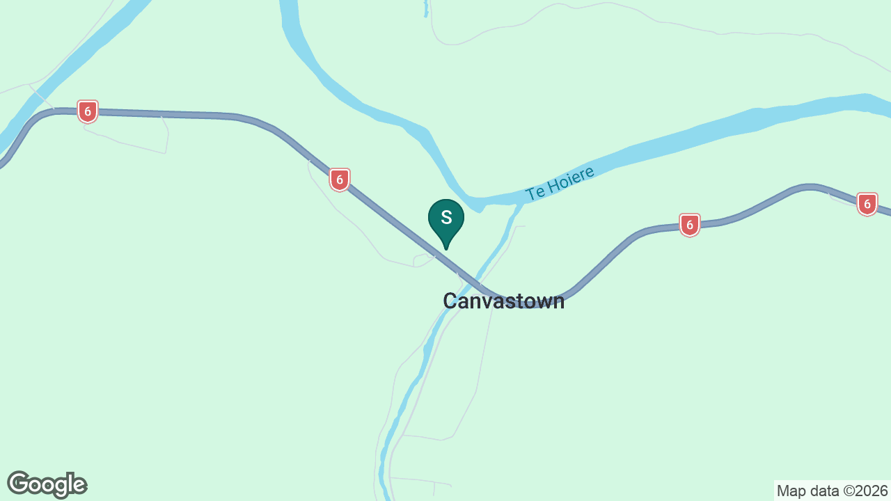 Canvastown School static school zone map