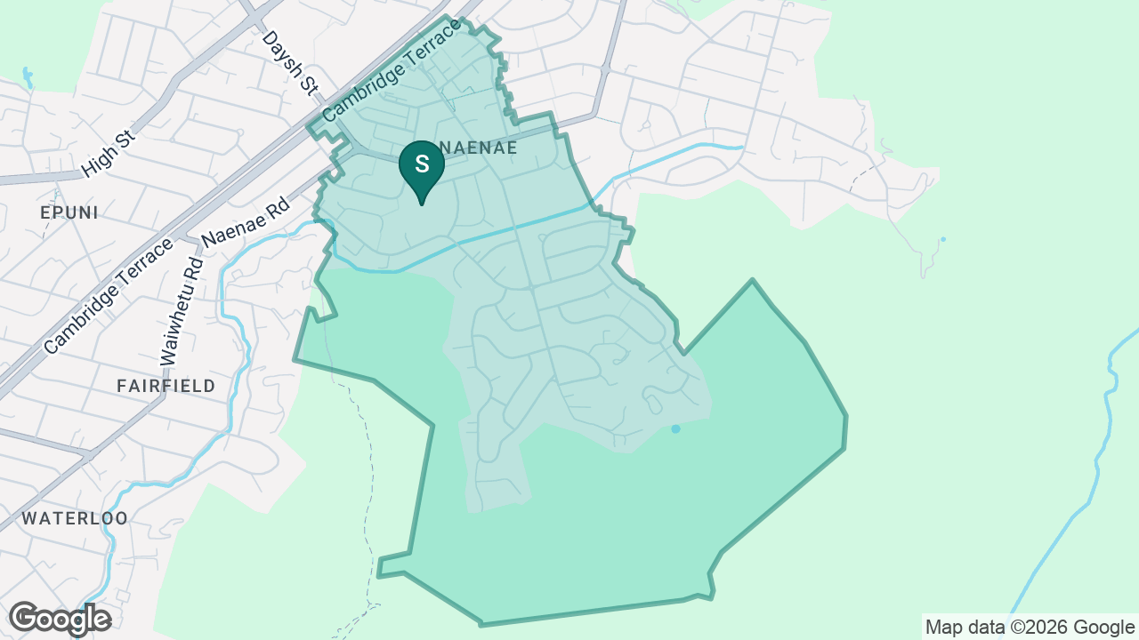 Naenae School static school zone map