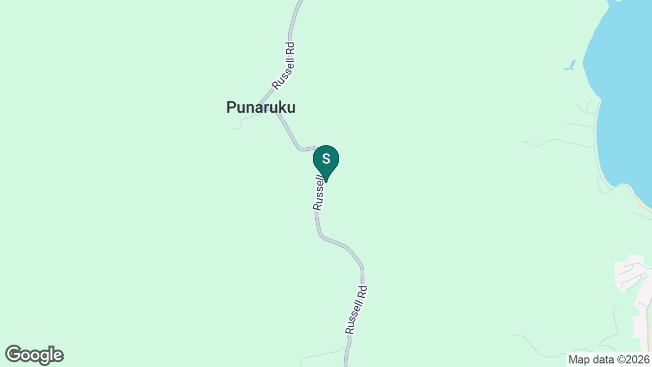 He Puna Ruku Mātauranga o Whangaruru static school zone map