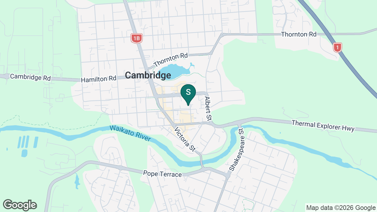 St Peter's Catholic School (Cambridge) static school zone map