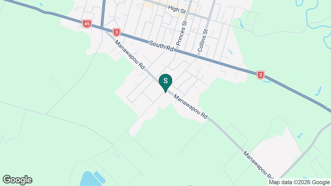 Ramanui School static school zone map