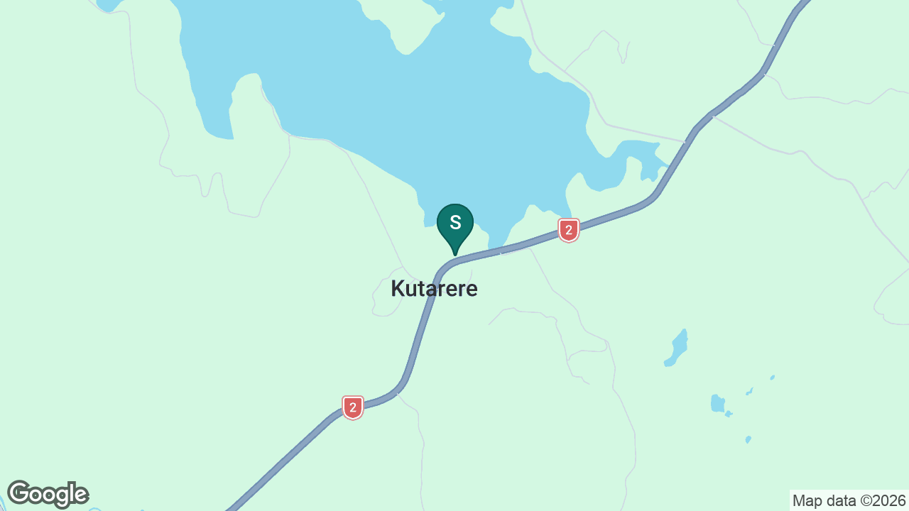 Kutarere School static school zone map