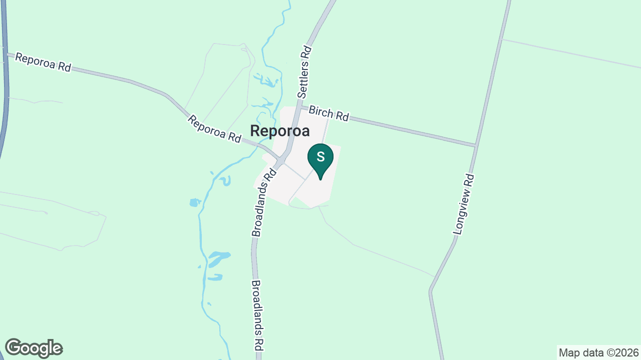 Reporoa College static school zone map