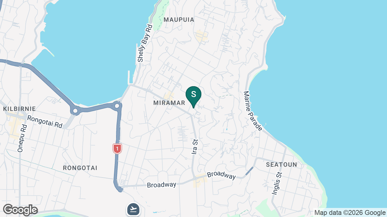 Holy Cross School (Miramar) static school zone map