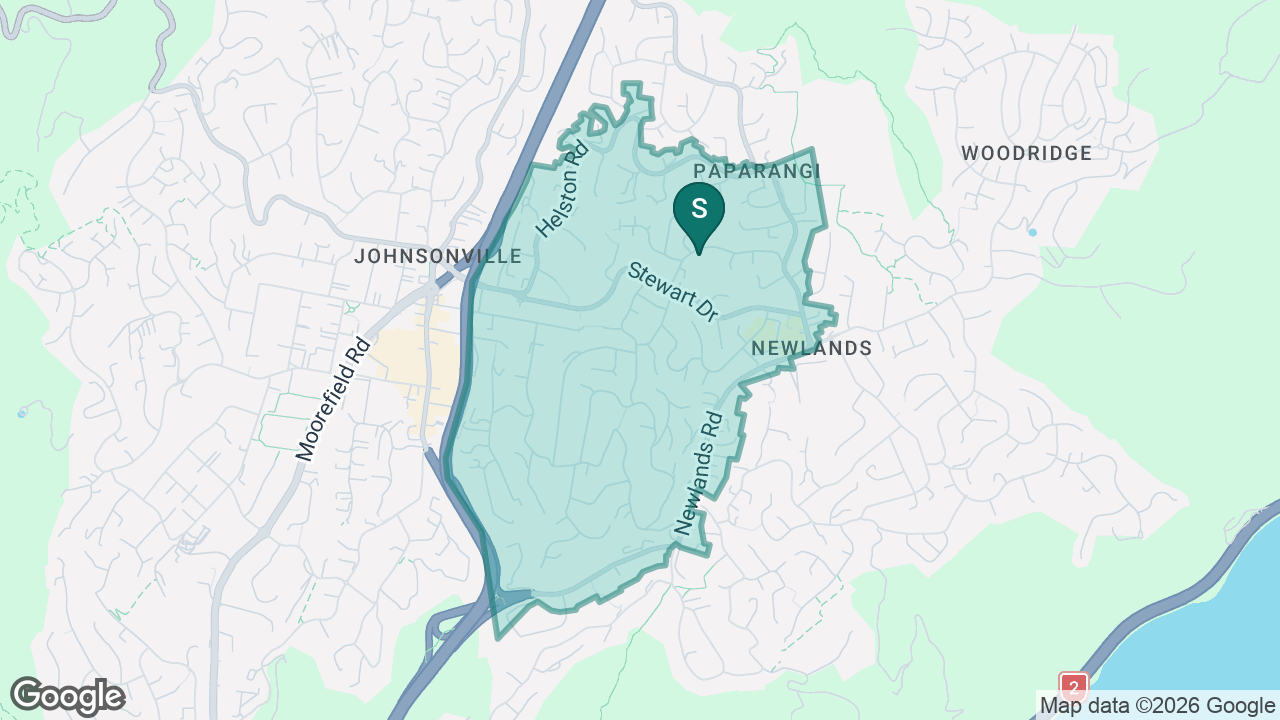 Rewa Rewa School static school zone map