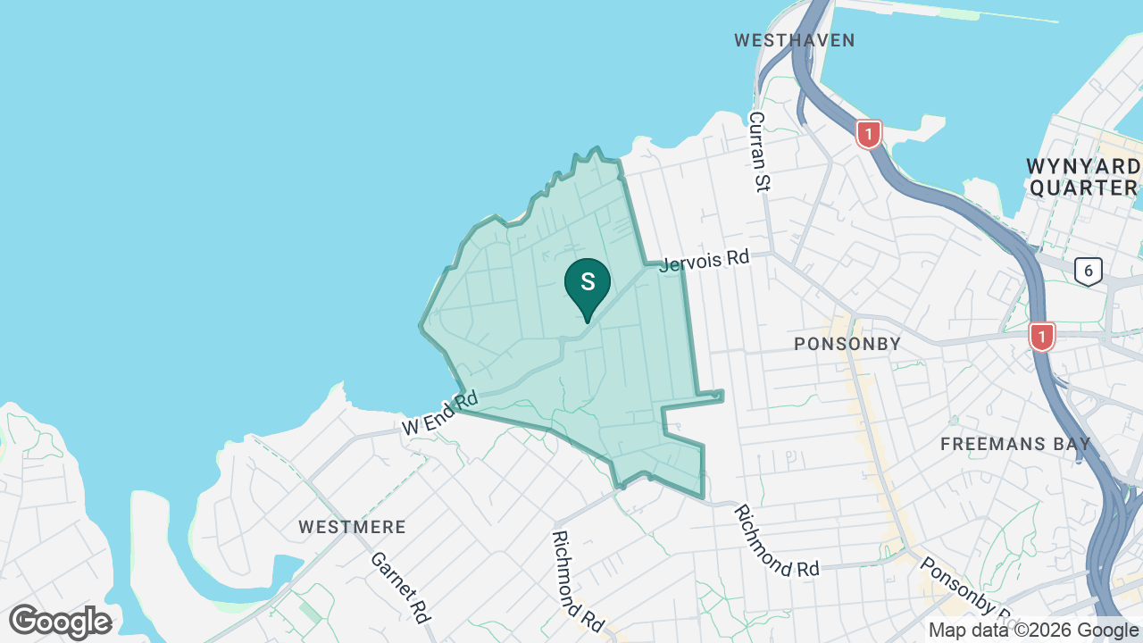 Bayfield School static school zone map