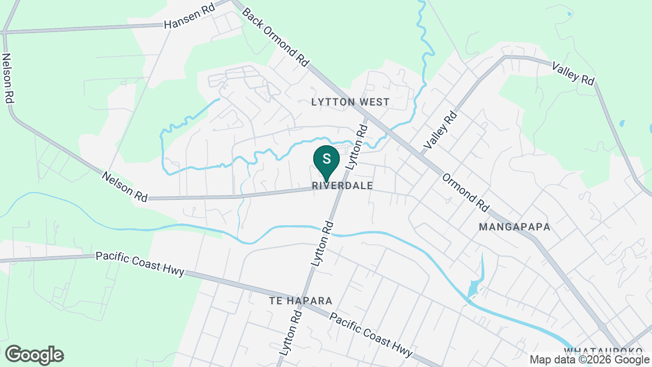 Lytton High School static school zone map