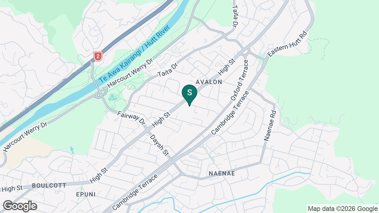 Avalon School static school zone map