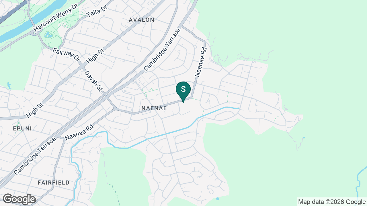St Bernadette's School (Naenae) static school zone map