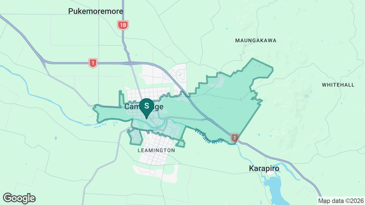 Cambridge School static school zone map