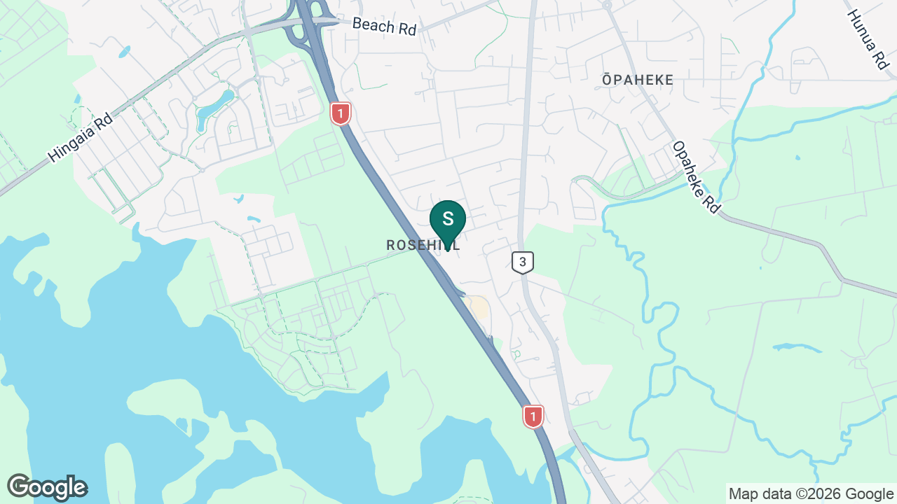 Te Kura Kaupapa Māori o Ngā Papaonekura static school zone map