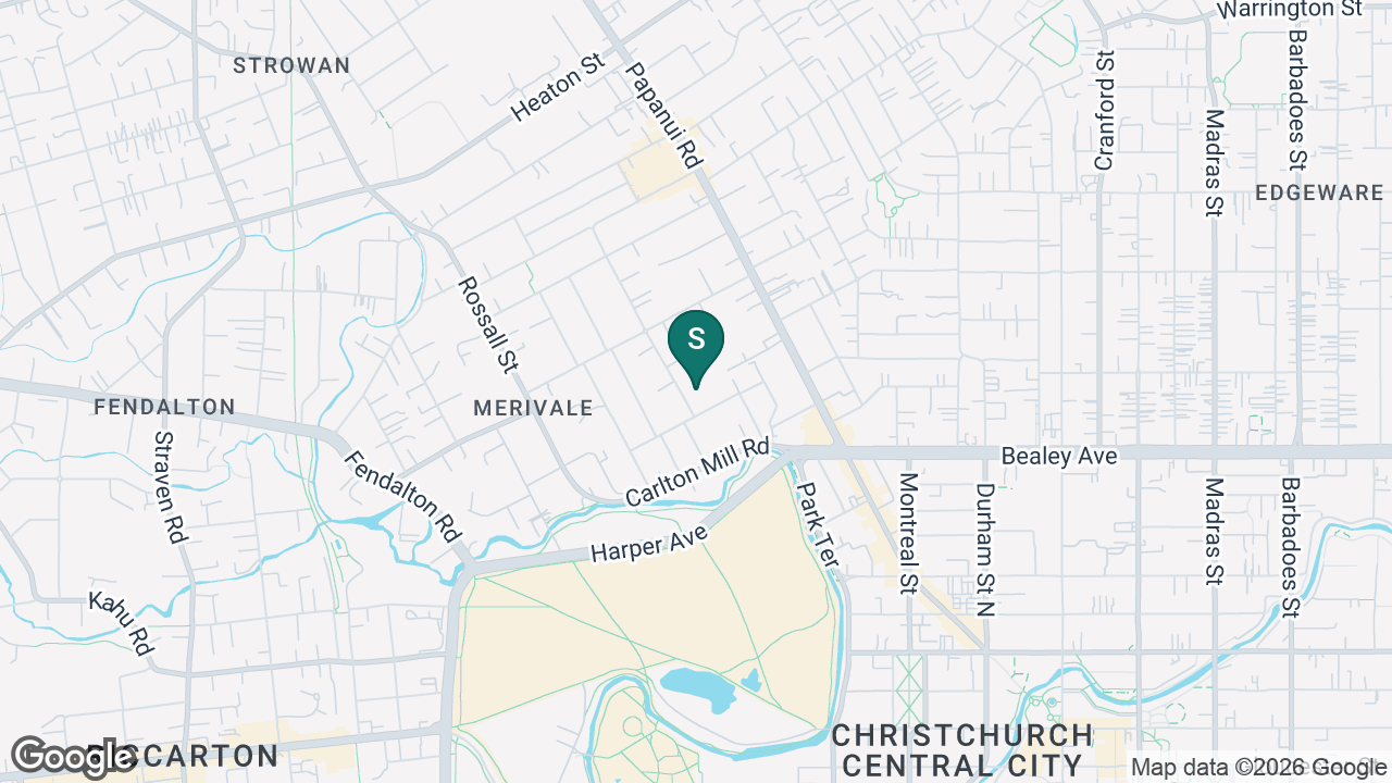 St Margaret's College static school zone map