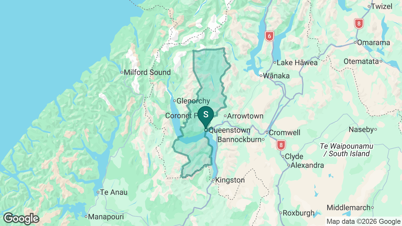 Queenstown Primary School static school zone map