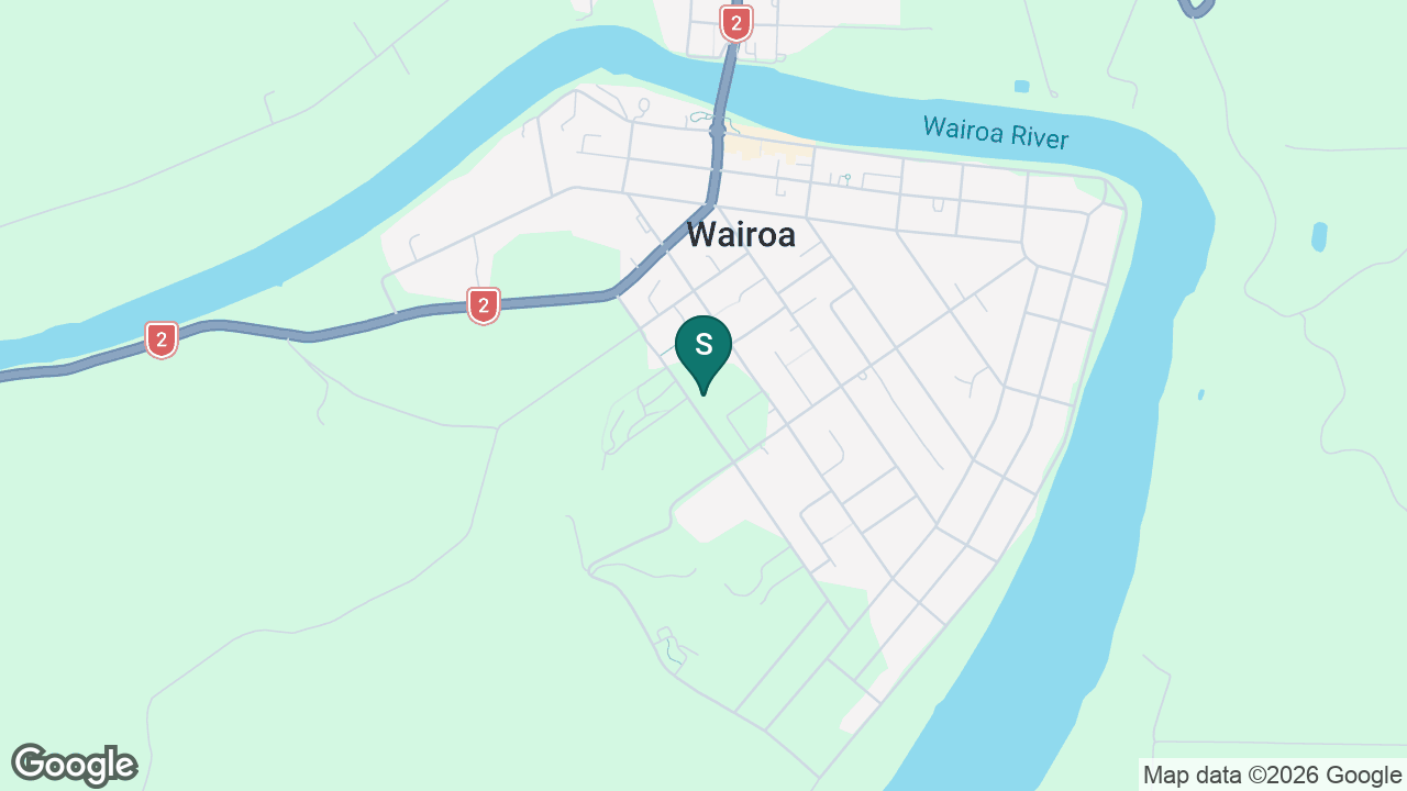 TKKM o Ngati Kahungunu o Te Wairoa static school zone map