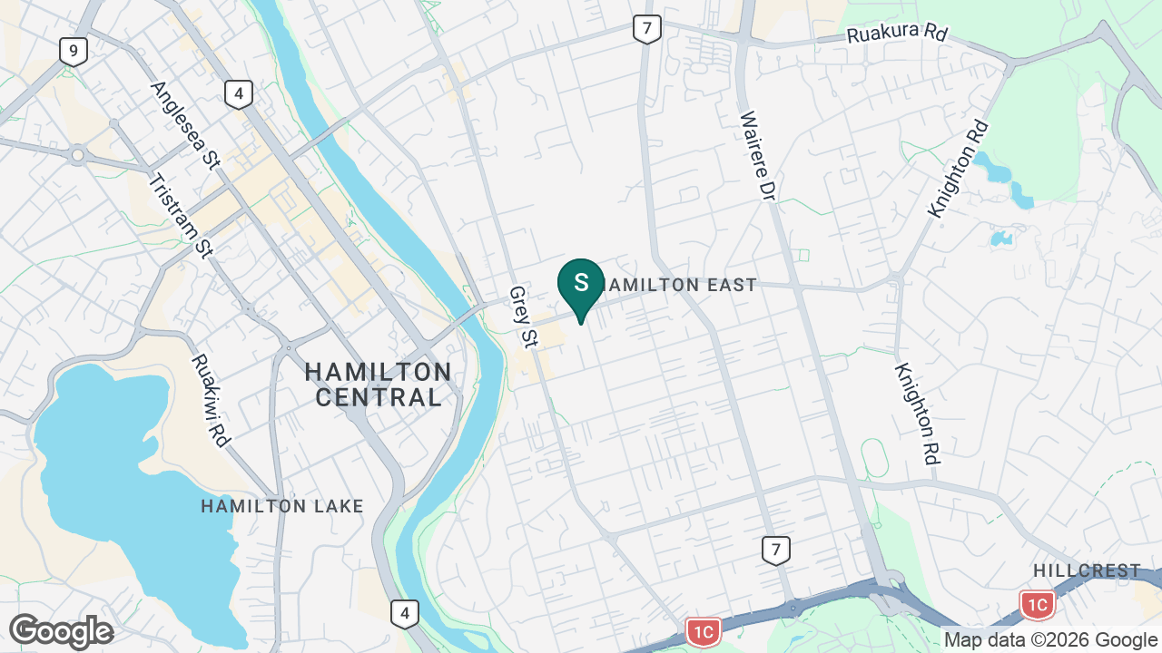 Sacred Heart Girls' College (Ham) static school zone map
