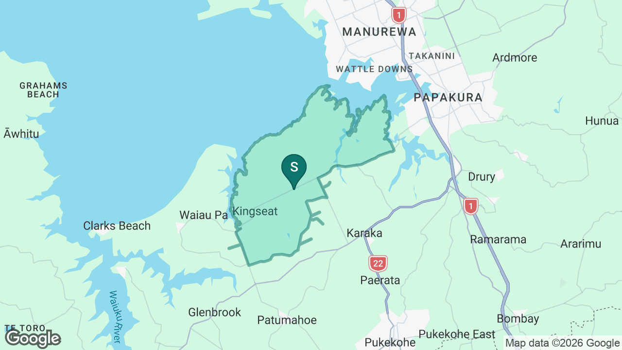 Te Hihi School static school zone map