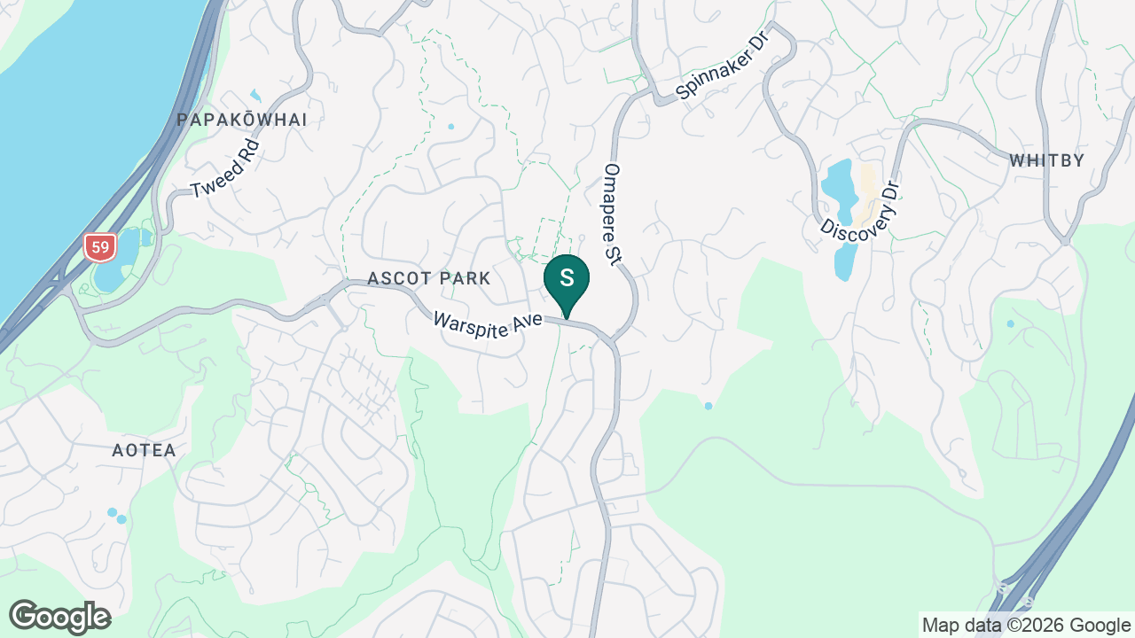 Te Kura Māori o Porirua static school zone map