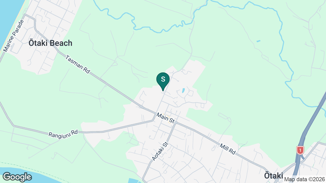 TKKM o Te Rito static school zone map