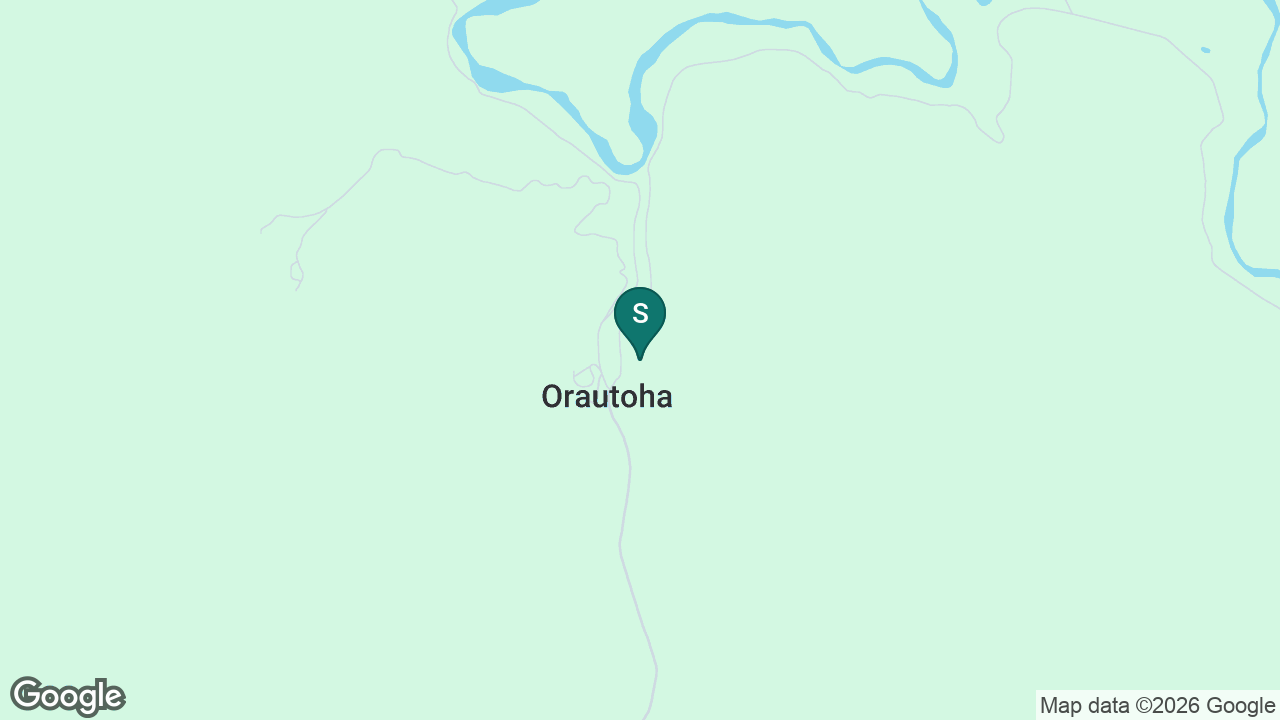 Orautoha School static school zone map