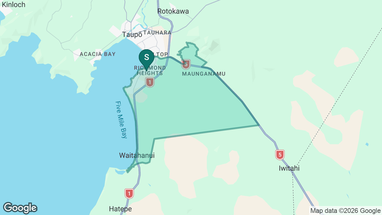 Waipahihi School static school zone map