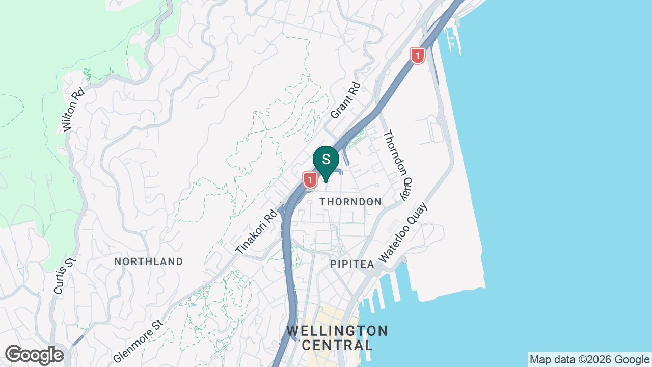 Te Aho o Te Kura Pounamu static school zone map