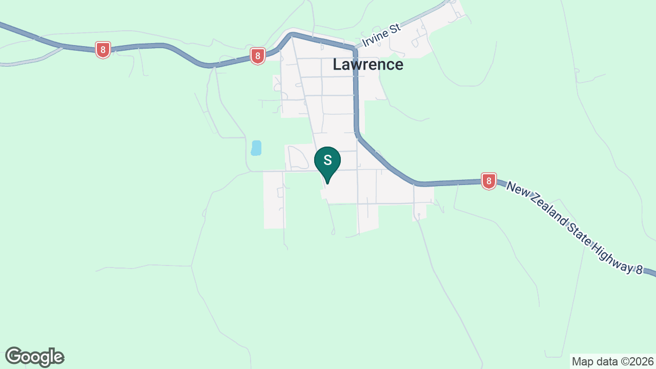 Lawrence Area School static school zone map
