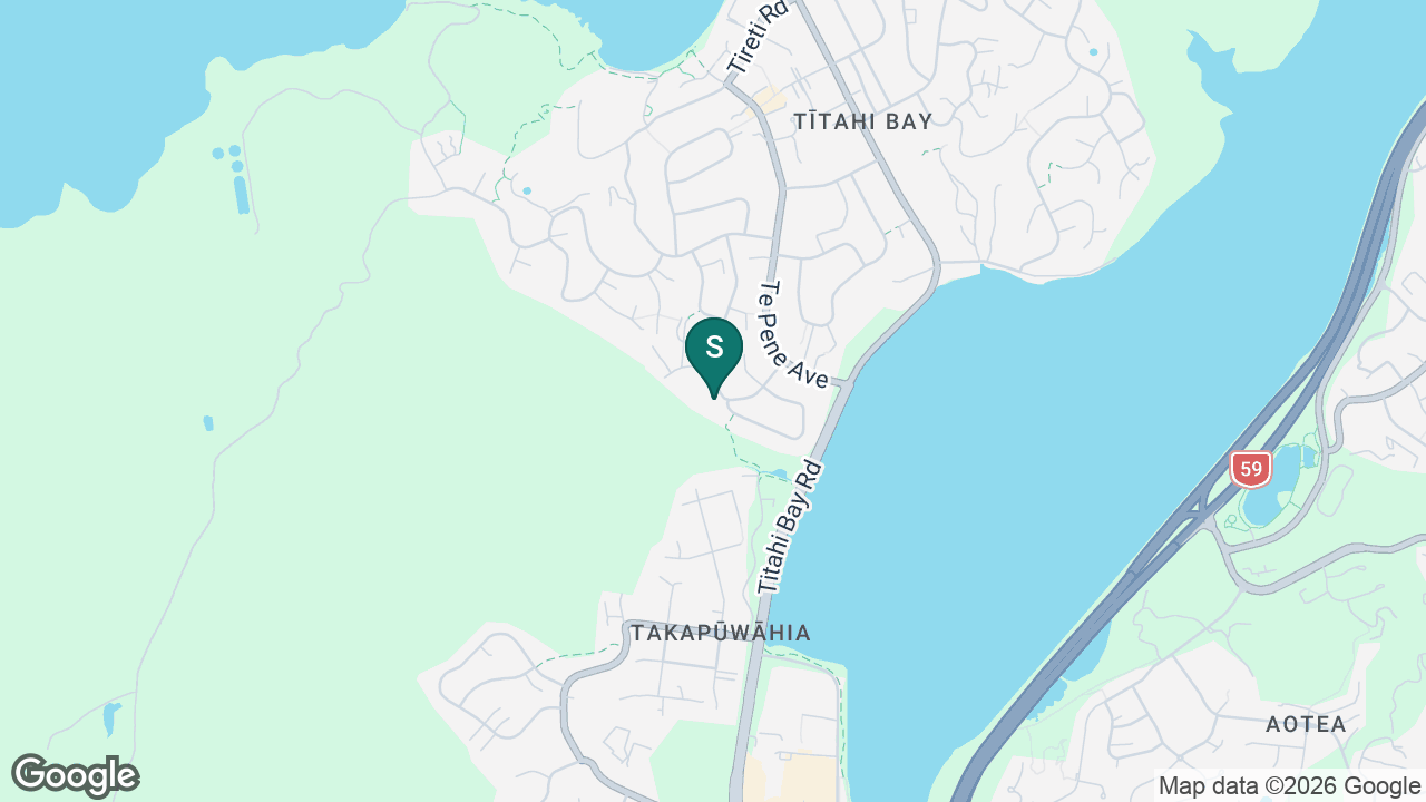 Ngati Toa School static school zone map