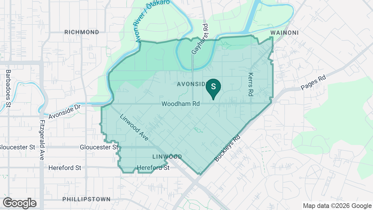 Whītau School static school zone map
