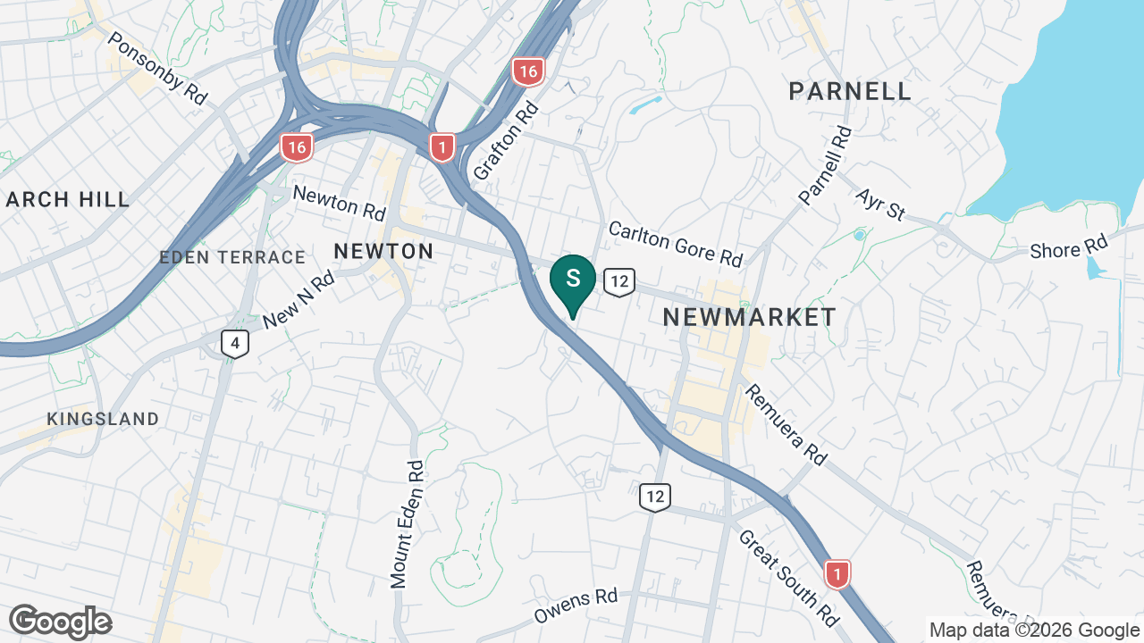 St Peter's College (Epsom) static school zone map