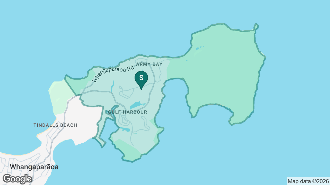 Gulf Harbour School static school zone map