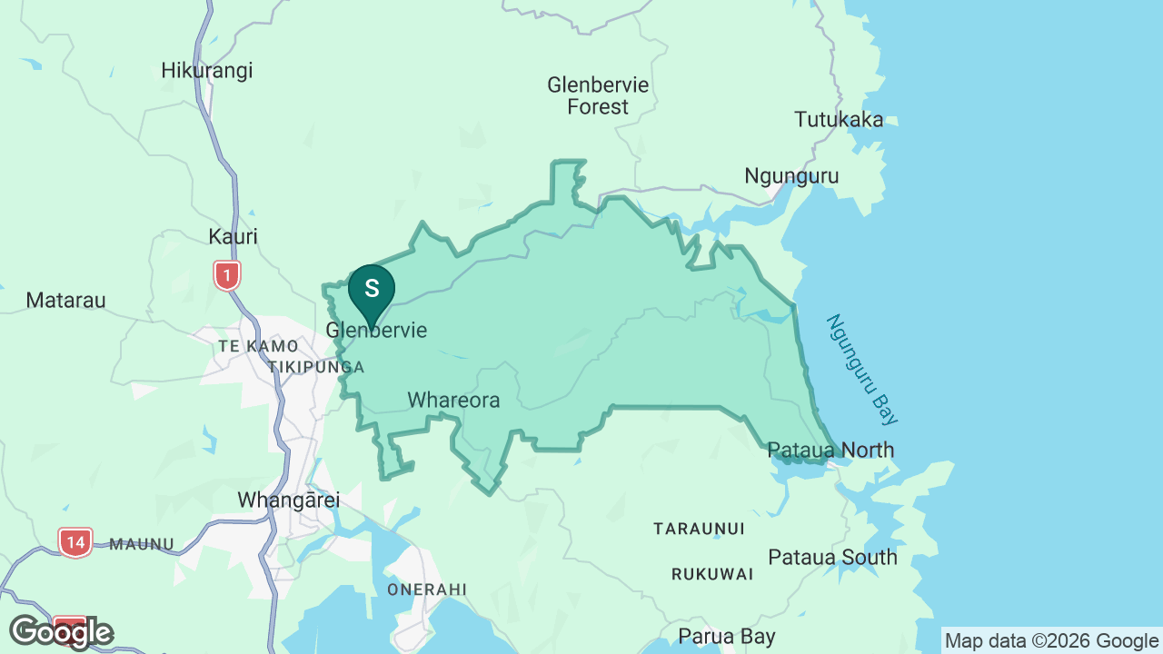 Glenbervie School static school zone map