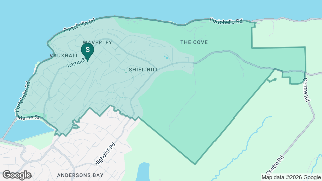 Grants Braes School static school zone map