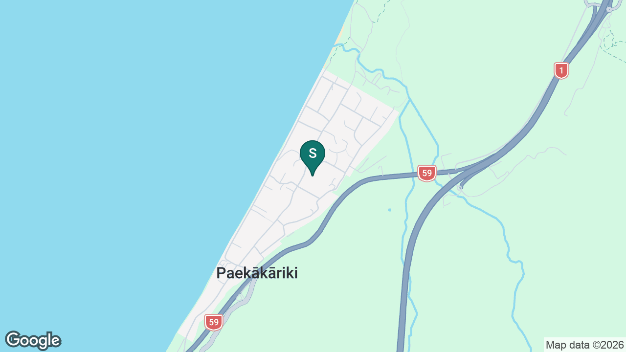 Paekākāriki School static school zone map