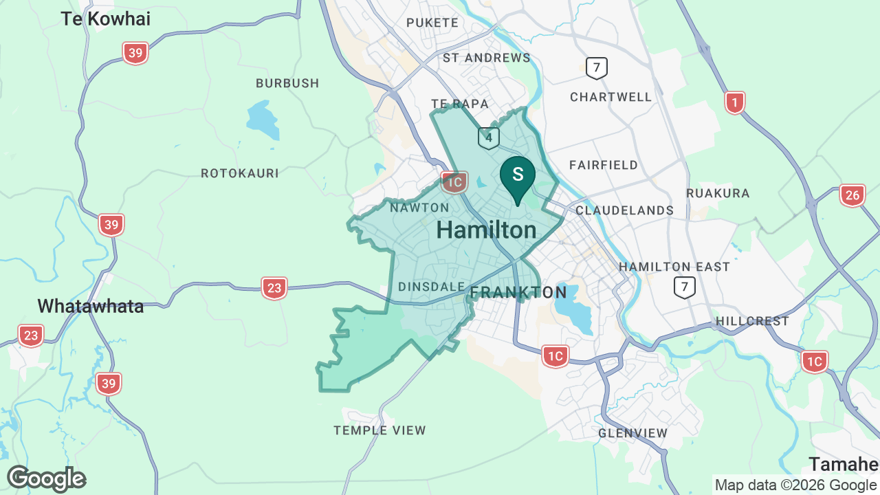 Maeroa Intermediate static school zone map
