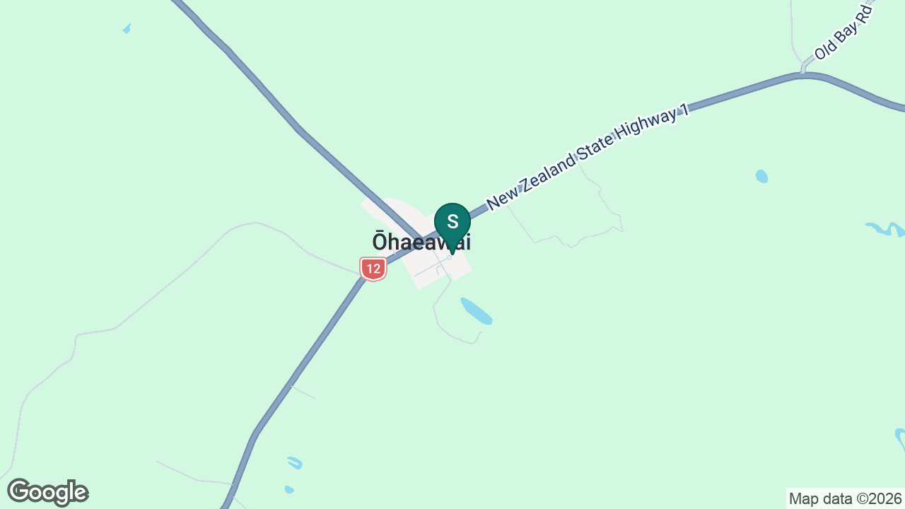Ohaeawai School static school zone map