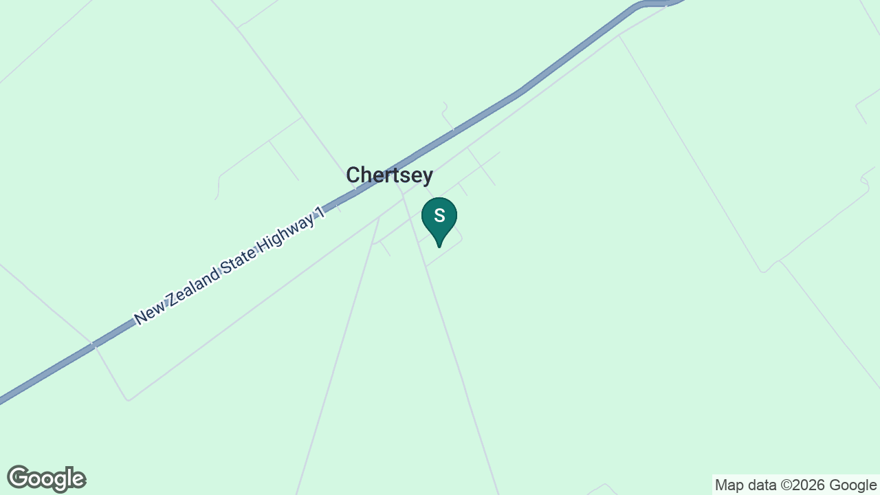 Chertsey School static school zone map