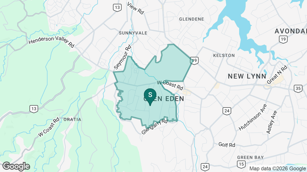Prospect School static school zone map