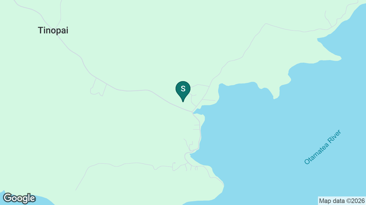 Tinopai School static school zone map