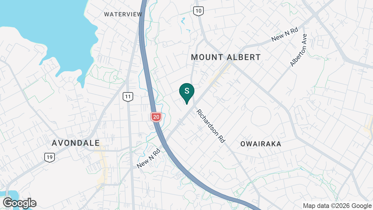 Elim Christian College Mt Albert static school zone map