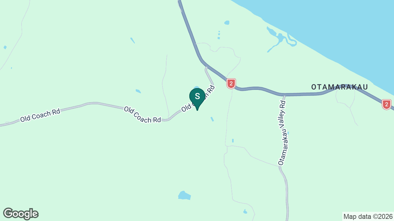 Otamarakau School static school zone map