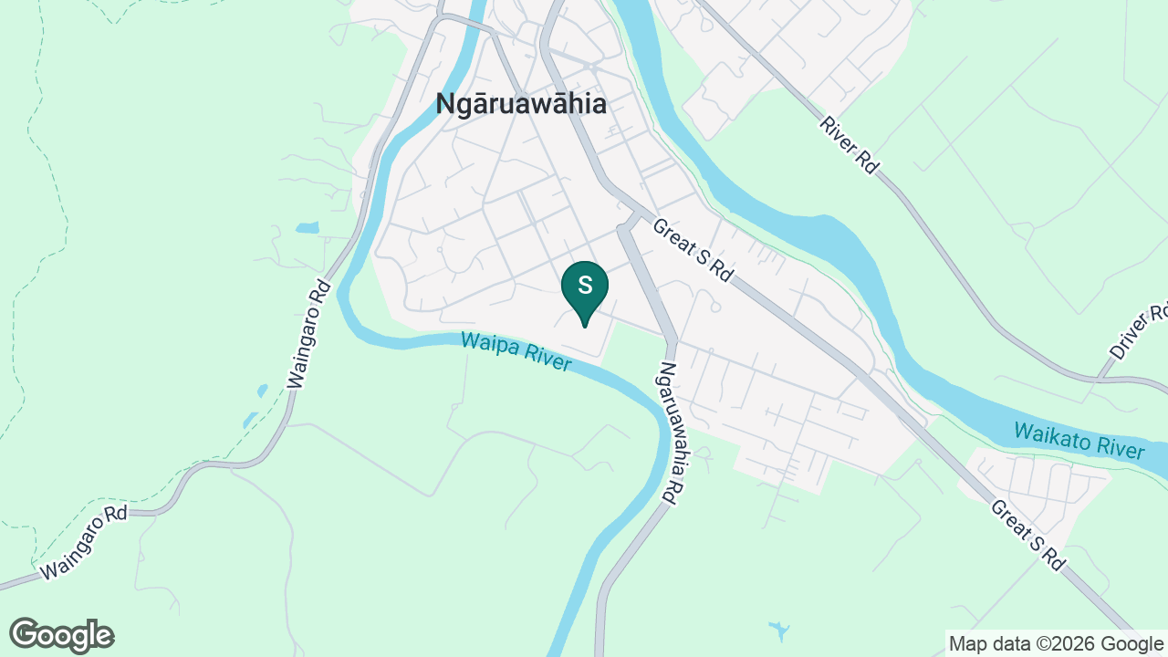Waipa School static school zone map