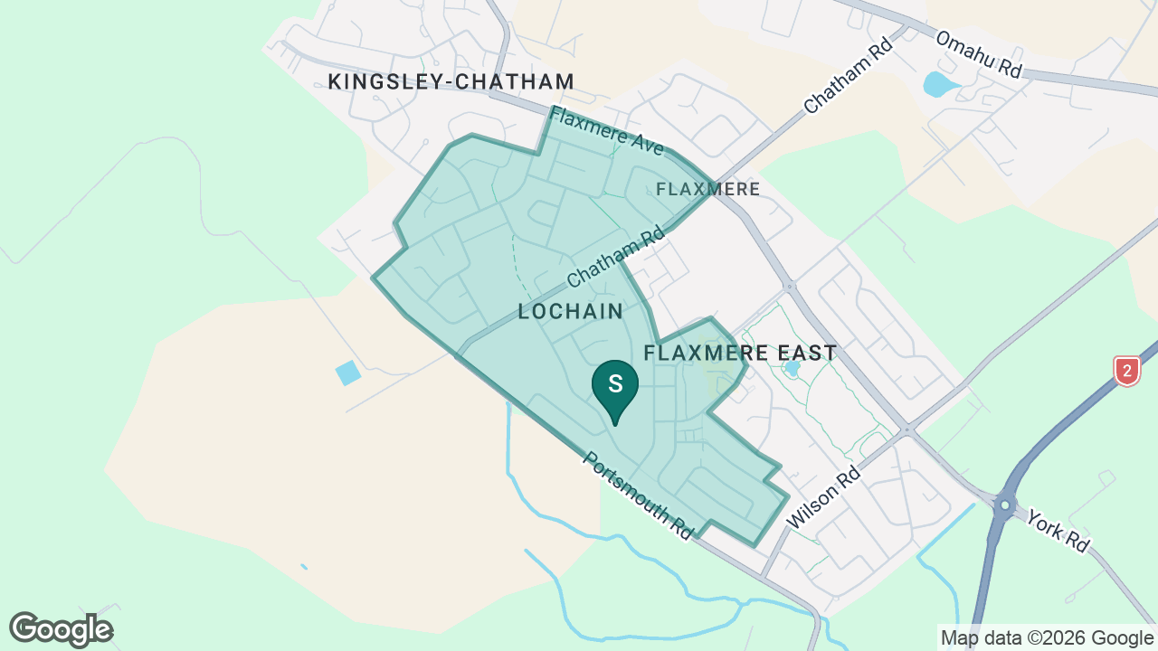 Irongate School static school zone map