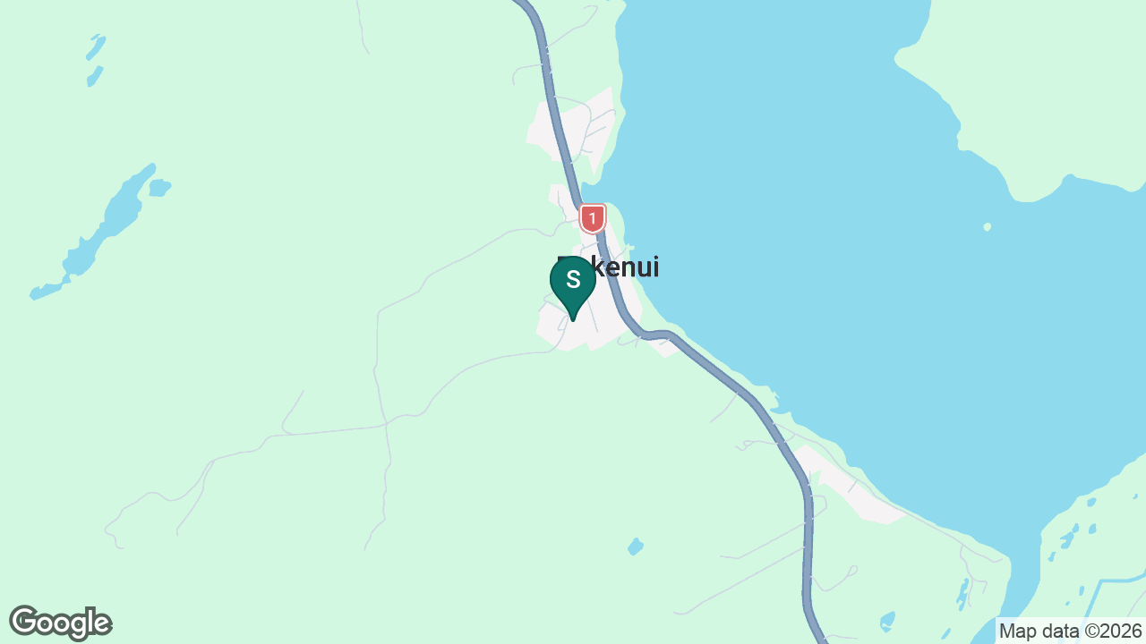 Pukenui School (Kaitaia) static school zone map